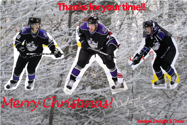 Christmas Card from Moller, Loktoinov and King from KingsCast